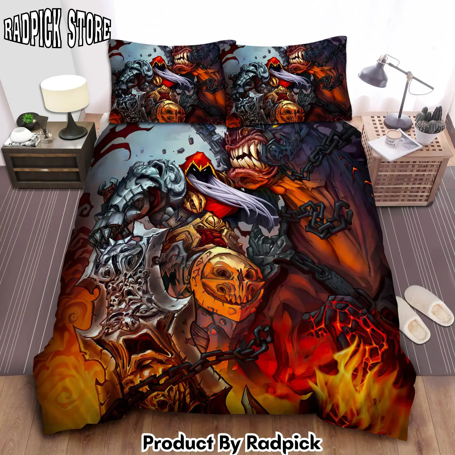 Radpick angry ruin and war bed sheets spread comforter duvet cover bedding sets rp3278789